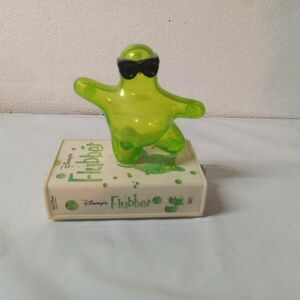 Flubber Vintage 1998 Disney Action Figure Toy Dancing on VHS McDonald’s Video
